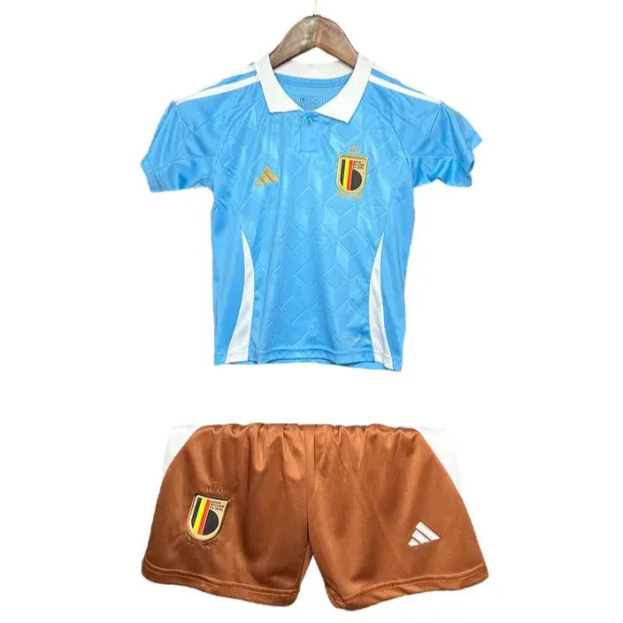 Camisa Seleção Bélgica 2024/25 Away - Kit Torcedor Infantil
