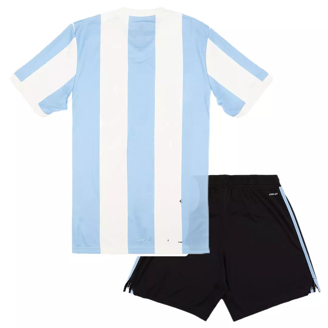Camisa Seleção Argentina 50º Aniversário AFA - Kit Torcedor Infantil