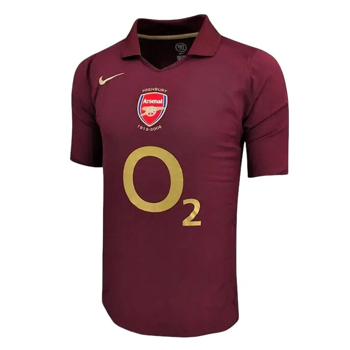 Camisa Arsenal 2005/06 Home