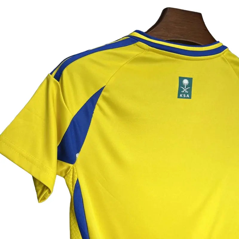 Camisa Al-Nassr 2024/25 Home - Kit Torcedor Infantil