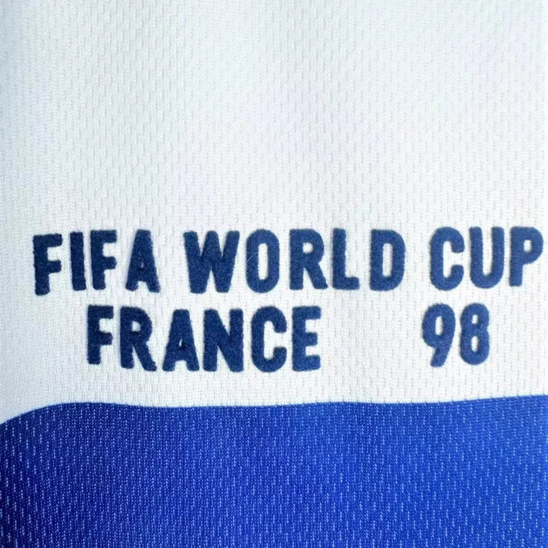 Camisa França 1998 Away - Manga Longa