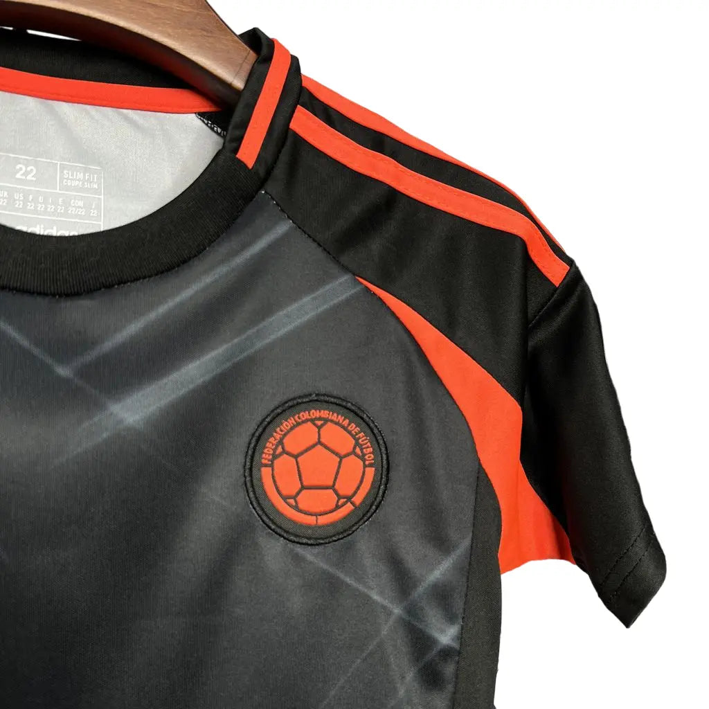 Camisa Seleção Colômbia 2024 Away - Kit Torcedor Infantil