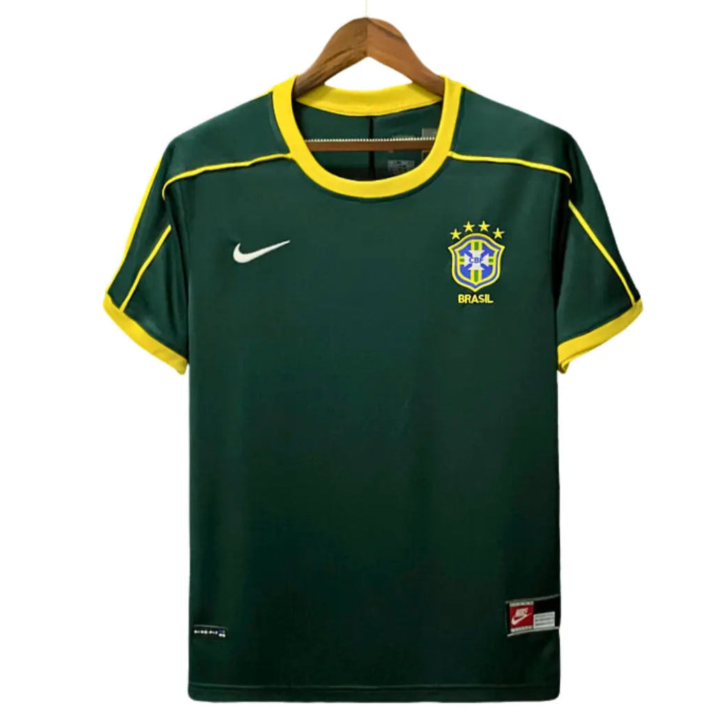 Camisa Brasil 1998 Home I - Goleiro Masculina