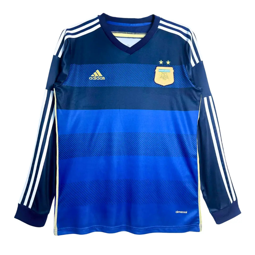 Camisa Argentina 2014 Away - Manga Longa