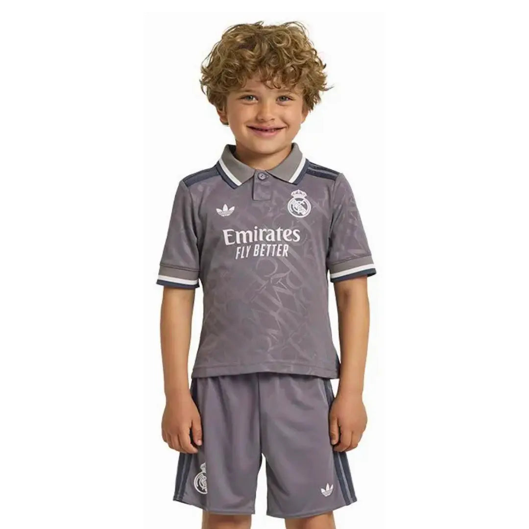 Camisa Real Madrid 2024/25 Third - Kit Torcedor Infantil