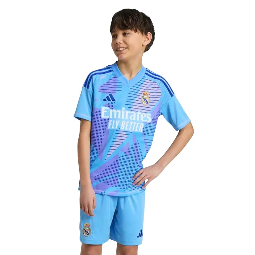 Camisa Real Madrid 2024/25 Goleiro - Kit Torcedor Infantil