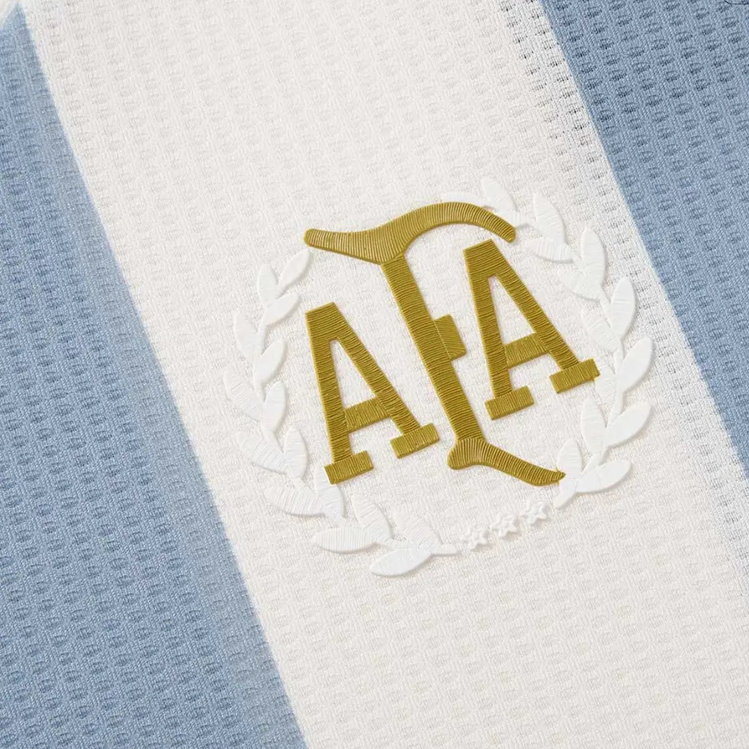 Camisa Seleção Argentina 50º Aniversário AFA - Kit Torcedor Infantil