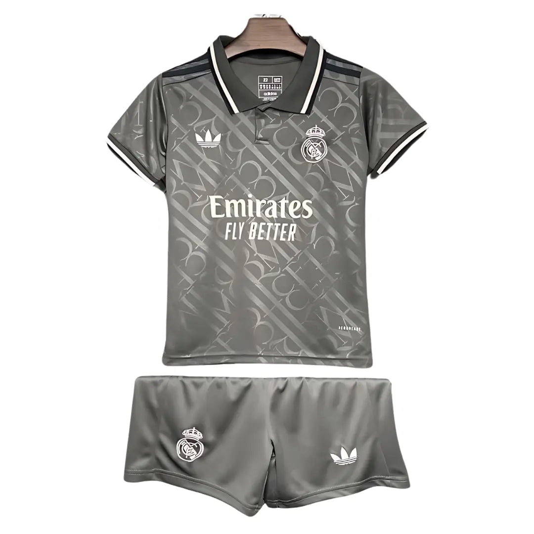 Camisa Real Madrid 2024/25 Third - Kit Torcedor Infantil
