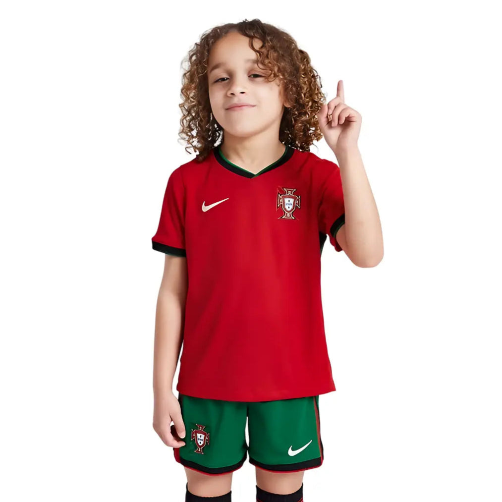 Camisa Seleção Portugal 2024/25 I Home - Kit Torcedor Infantil