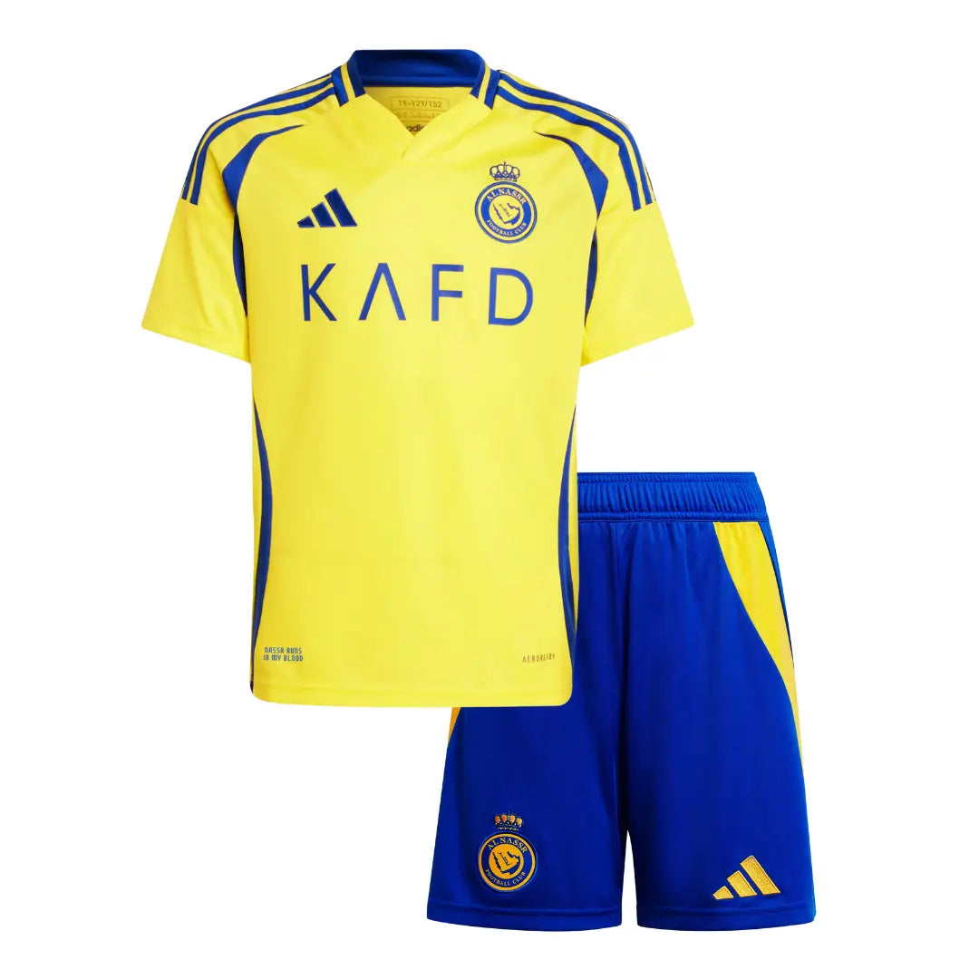 Camisa Al-Nassr 2024/25 Home - Kit Torcedor Infantil