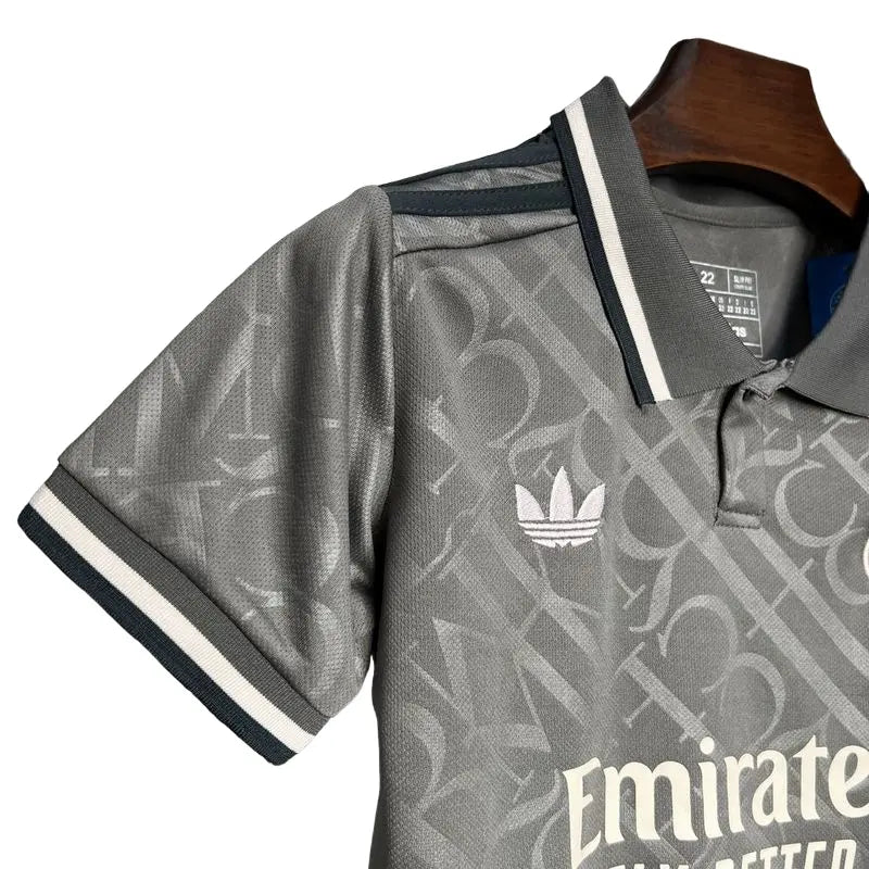Camisa Real Madrid 2024/25 Third - Kit Torcedor Infantil