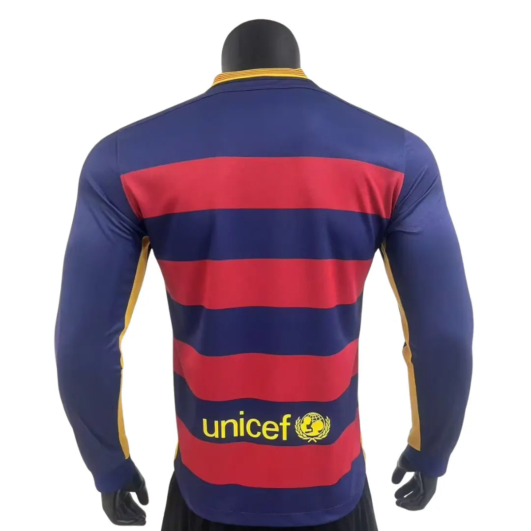Camisa Barcelona 2015/16 Home - Manga Longa