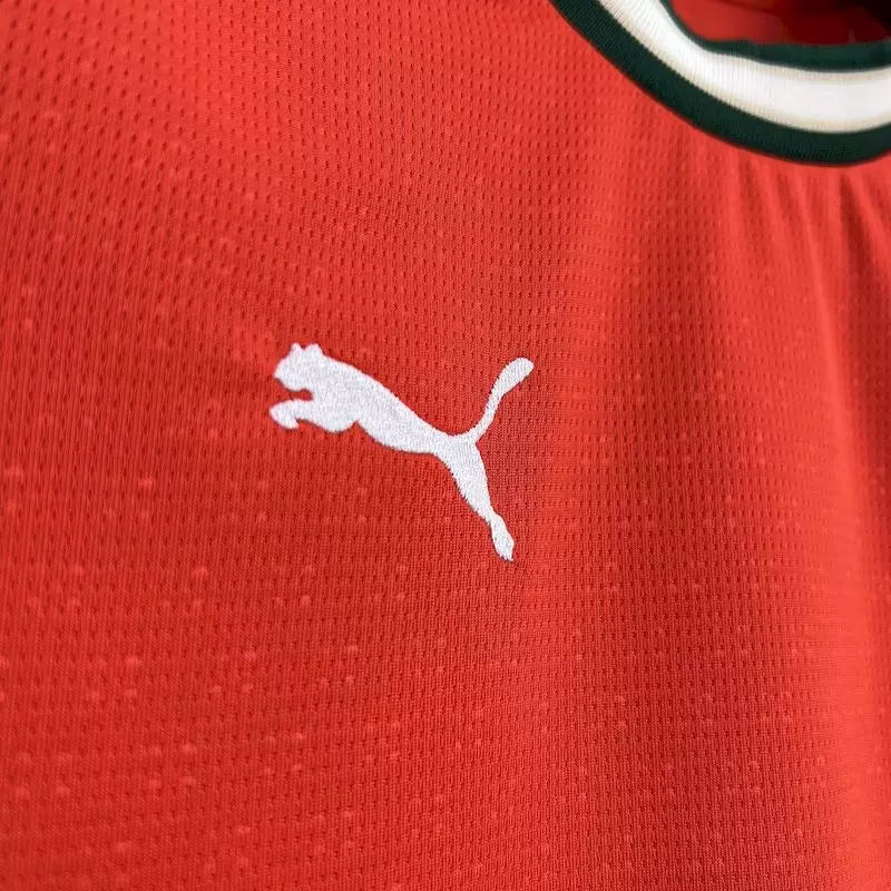 Camisa Seleção Portugal 2025 Home - Manga Longa - Kit Torcedor Infantil