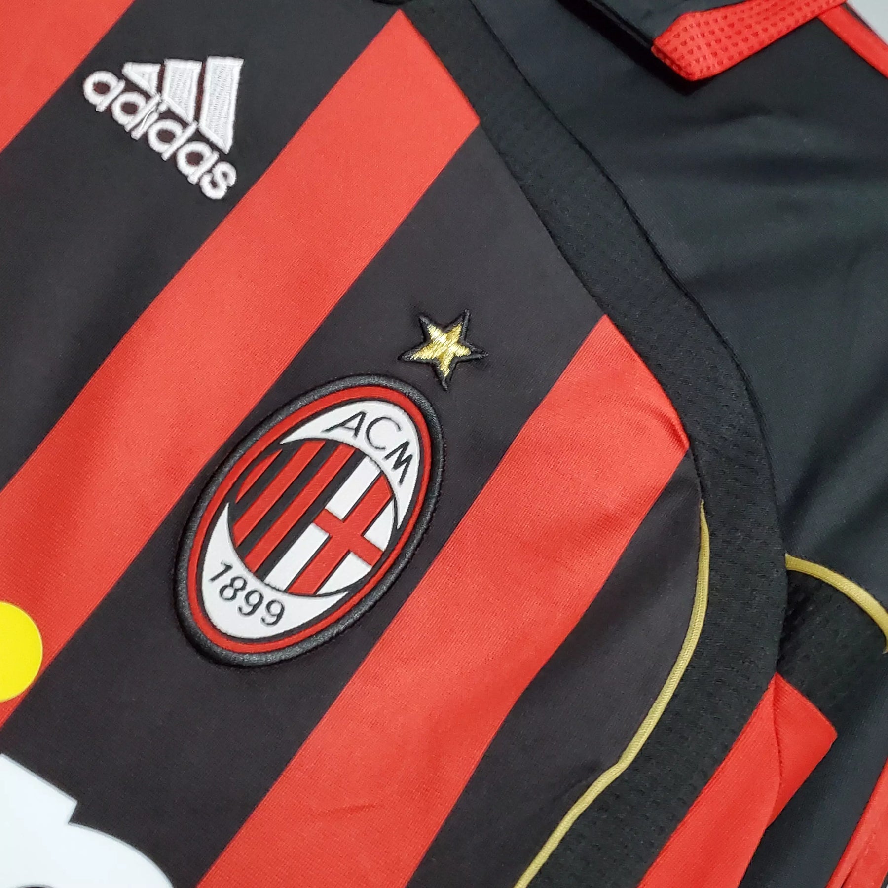 Camisa AC Milan 2006/07 Home - Manga Longa