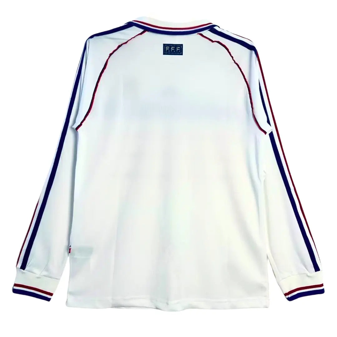 Camisa França 1998 Away - Manga Longa