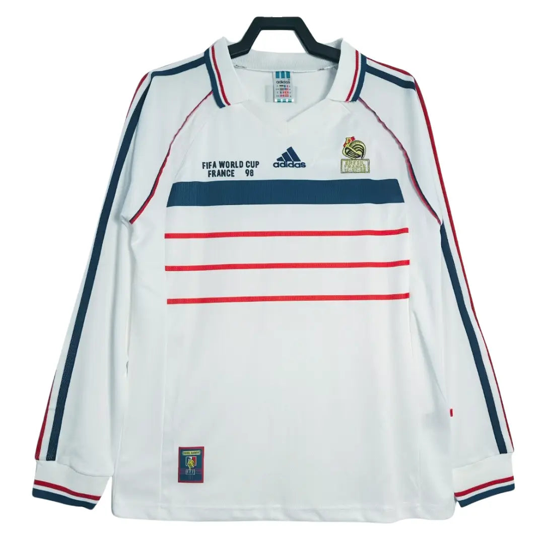 França 1998 Away - Manga Longa