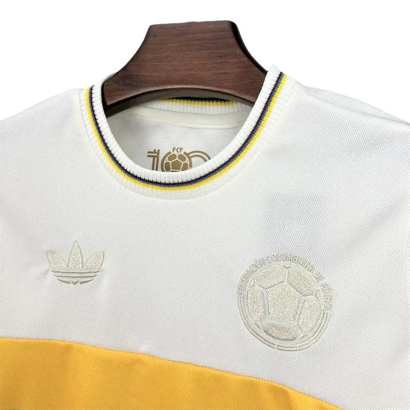 Camisa Seleção Colômbia 2024 - Comemorativa 100 anos - Kit Torcedor Infantil