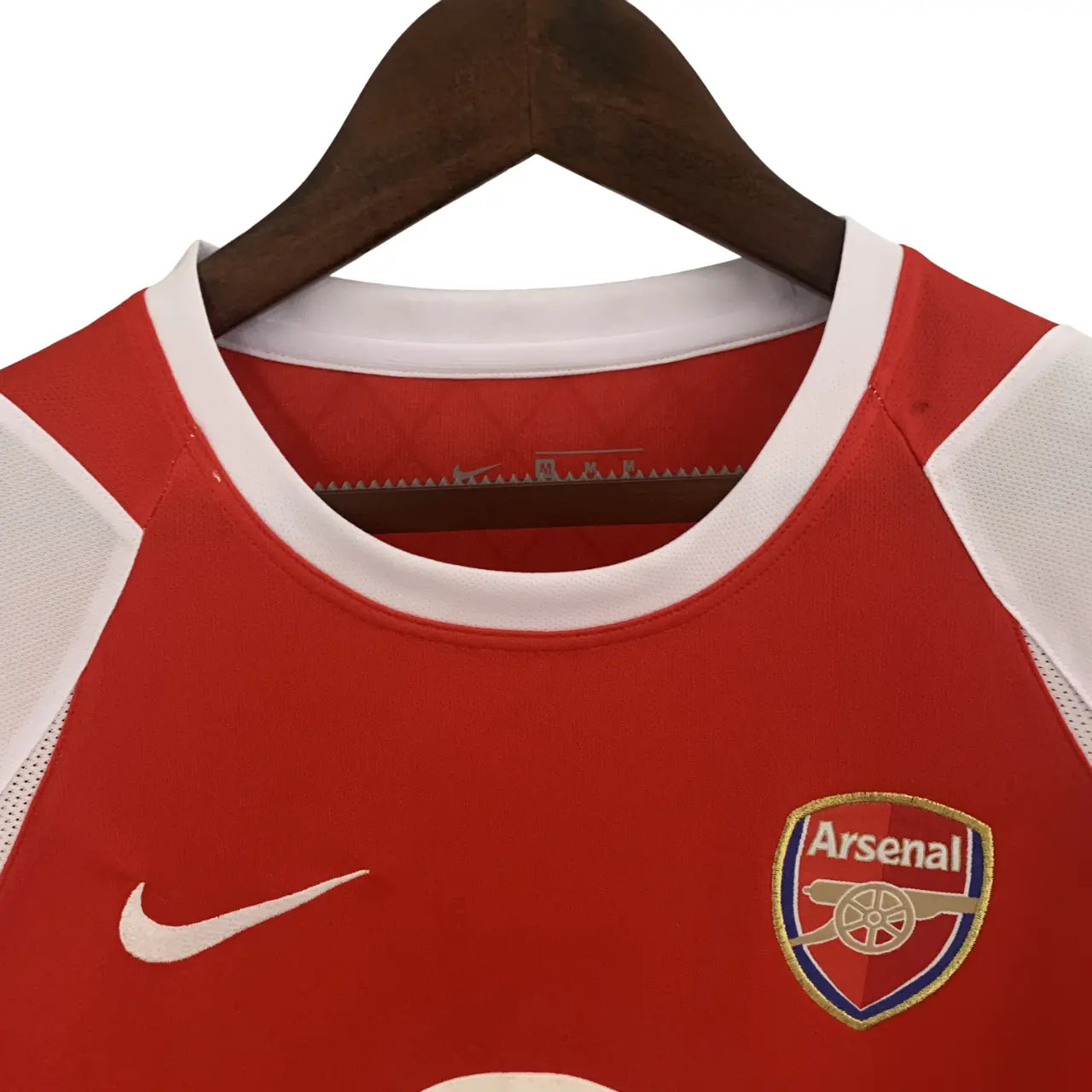 Camisa Arsenal 2002/03 Home - Manga Longa
