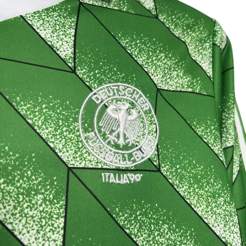 Camisa Alemanha 1990 Away - Manga Longa