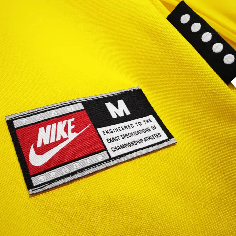 Camisa Brasil 1998 Home - Manga Longa