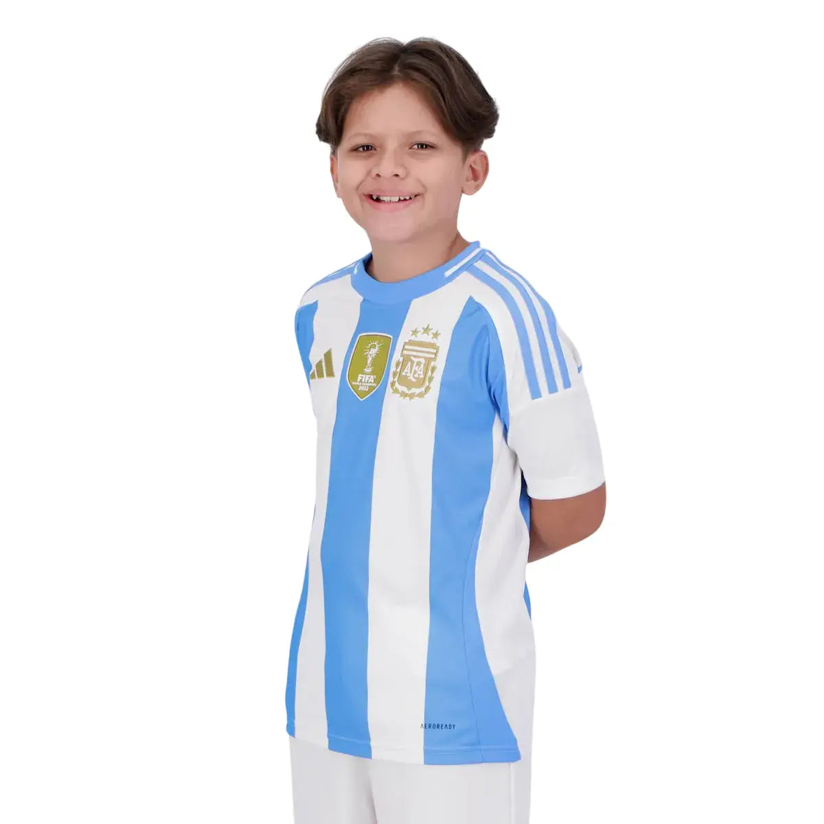 Camisa Seleção Argentina 2024/25 Home - Kit Torcedor Infantil