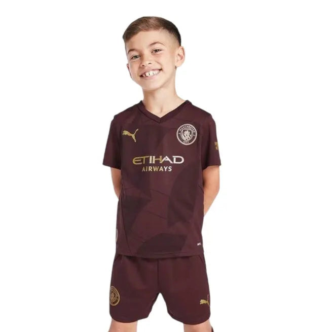 Camisa Manchester City 2024/25 Third - Kit Torcedor Infantil