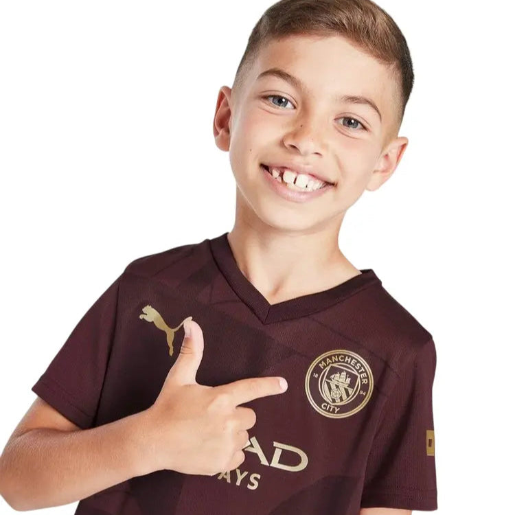 Camisa Manchester City 2024/25 Third - Kit Torcedor Infantil