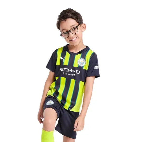 Camisa Manchester City 2024/25 Away - Kit Torcedor Infantil