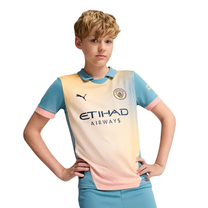 Camisa Manchester City 2024/25 Forth - Kit Torcedor Infantil