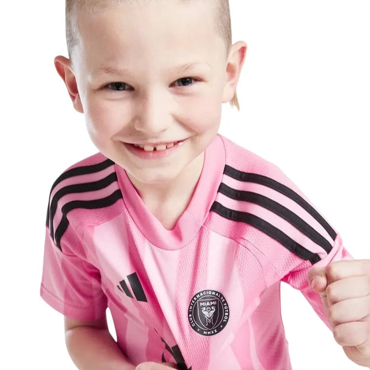 Camisa Inter Miami CF 2025/26 Home - Kit Torcedor Infantil