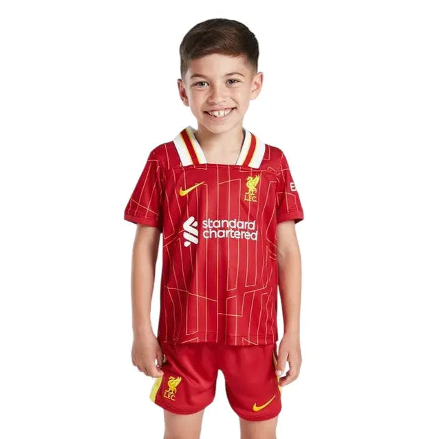 Camisa Liverpool 2024/25 Home - Kit Torcedor Infantil
