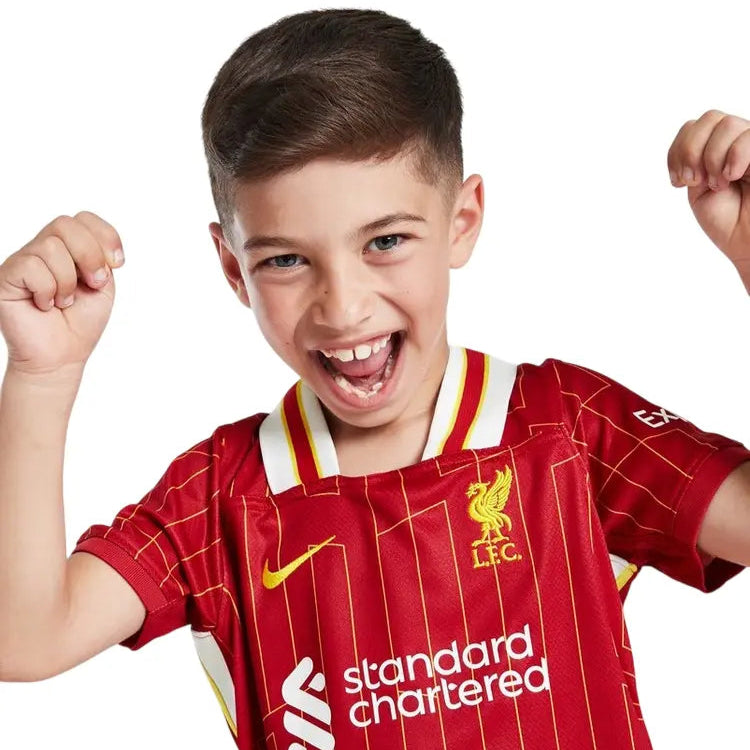 Camisa Liverpool 2024/25 Home - Kit Torcedor Infantil