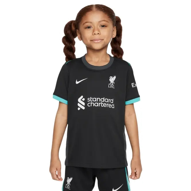 Camisa Liverpool 2024/25 Away - Kit Torcedor Infantil