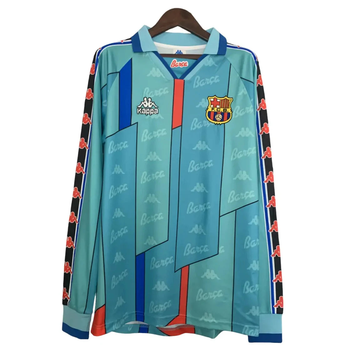 Camisa Barcelona 1996/97 Away - Manga Longa