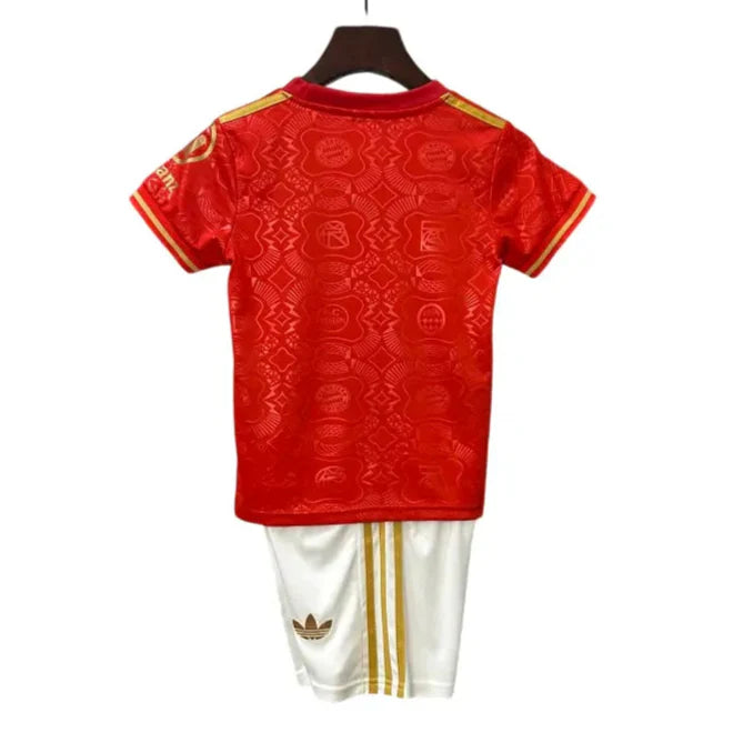 Camisa Bayern de Munique 2024/25 - 125º Aniversário - Edição Limitada - Kit Torcedor Infantil