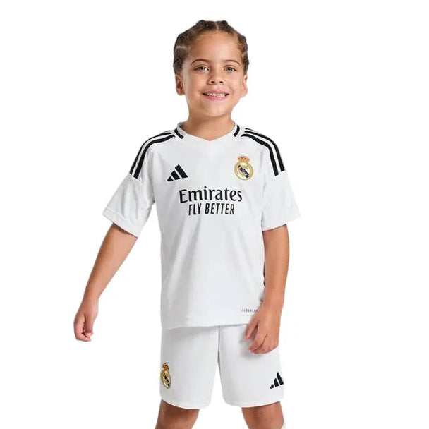 Camisa Real Madrid 2024/25 Home - Kit Torcedor Infantil