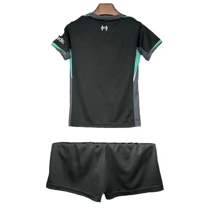 Camisa Liverpool 2024/25 Away - Kit Torcedor Infantil