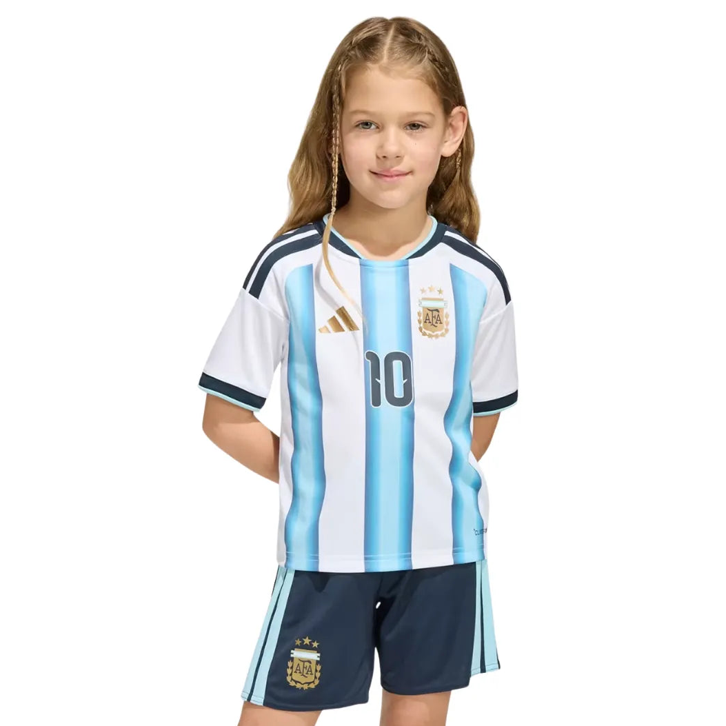 Kit Infantil Seleção Argentina 2026 Home