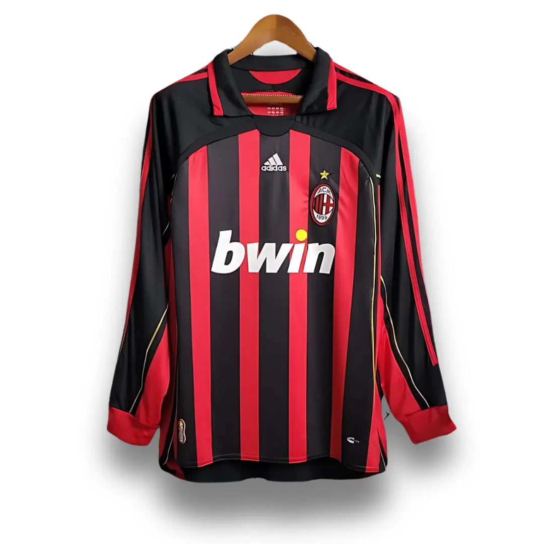 Camisa AC Milan 2006/07 Home - Manga Longa