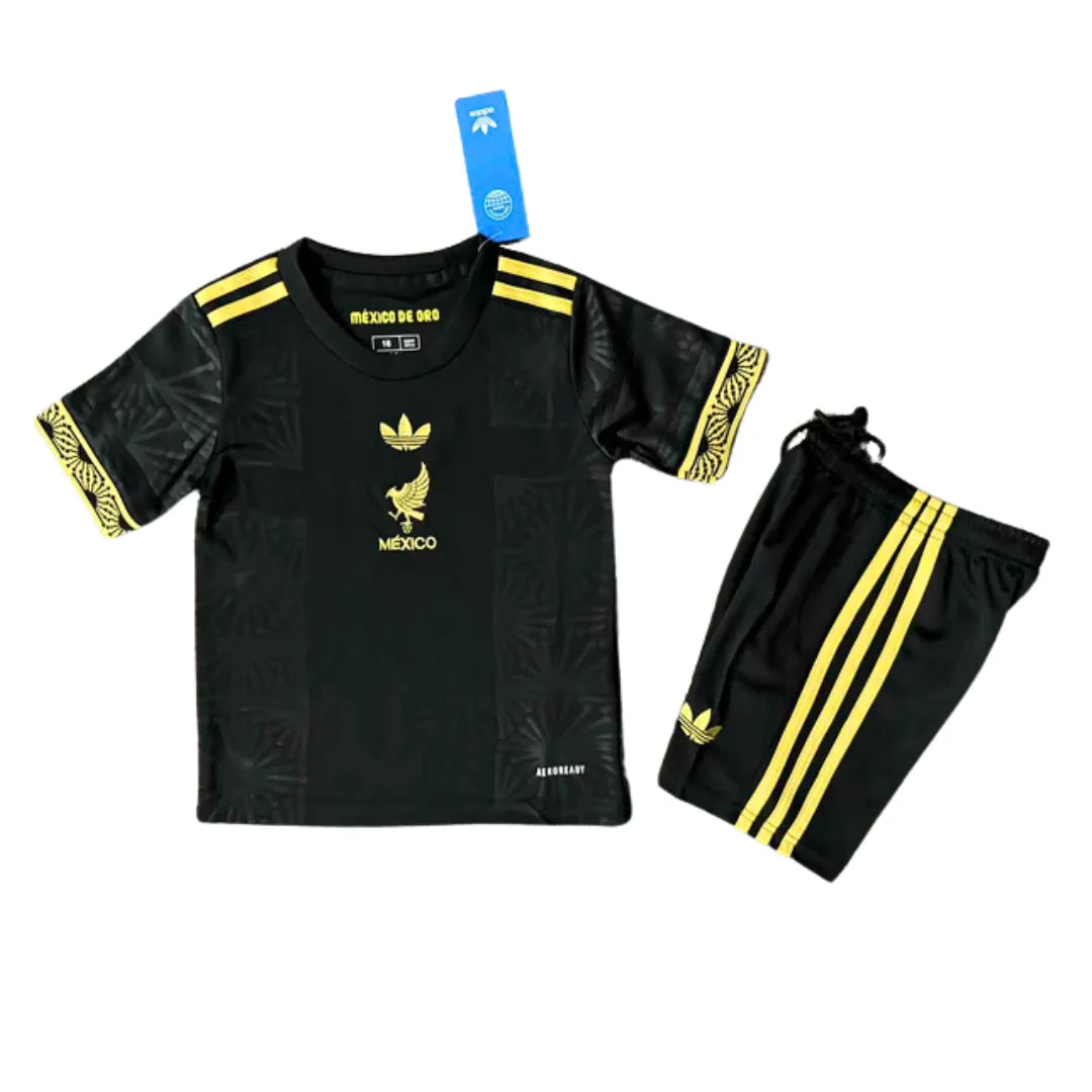 Camisa México 2025 Third - Gold Cup - Kit Torcedor Infantil