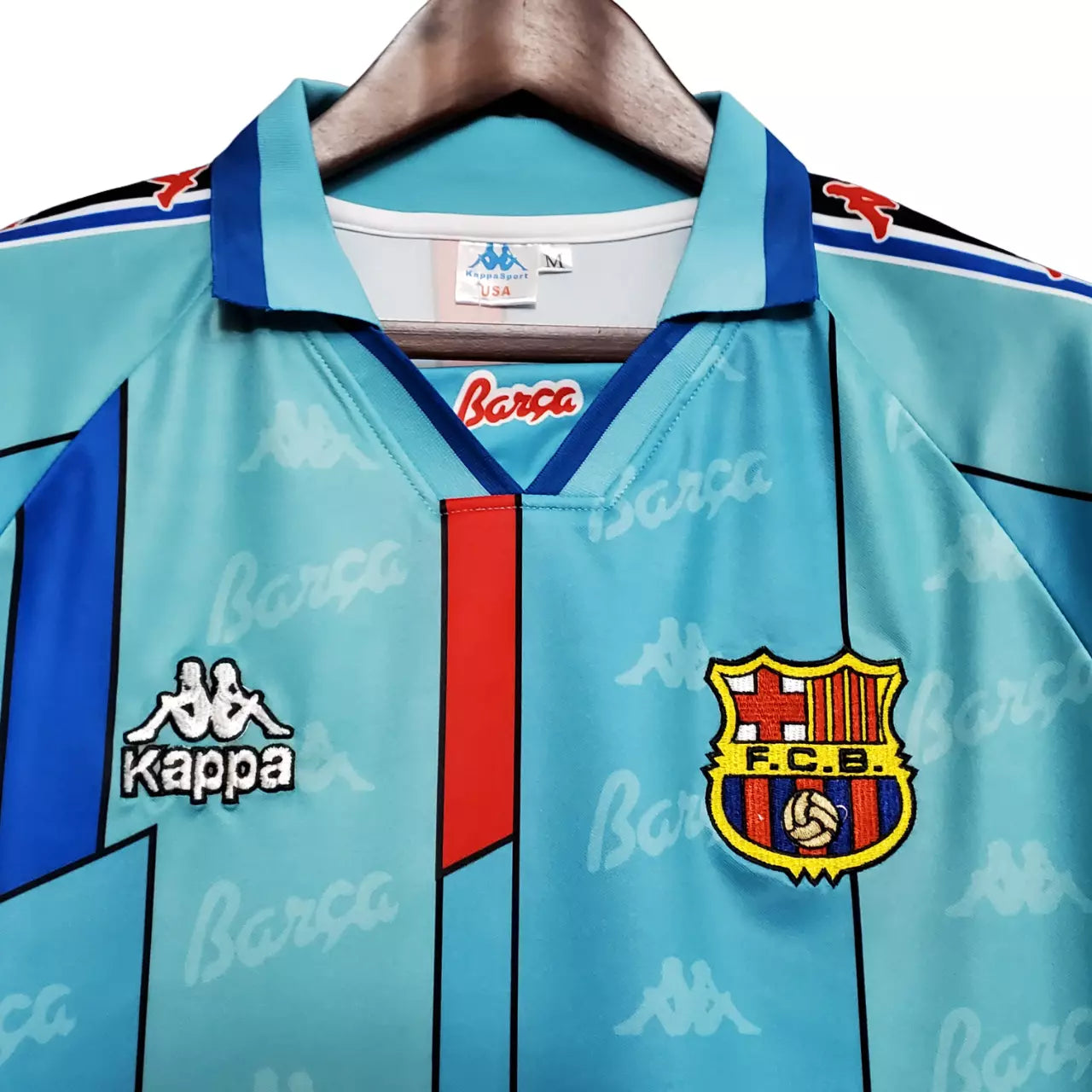 Camisa Barcelona 1996/97 Away - Manga Longa