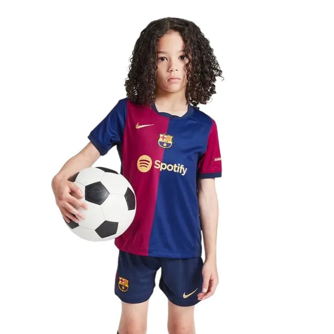 Camisa Barcelona 2024/25 Home - Kit Torcedor Infantil