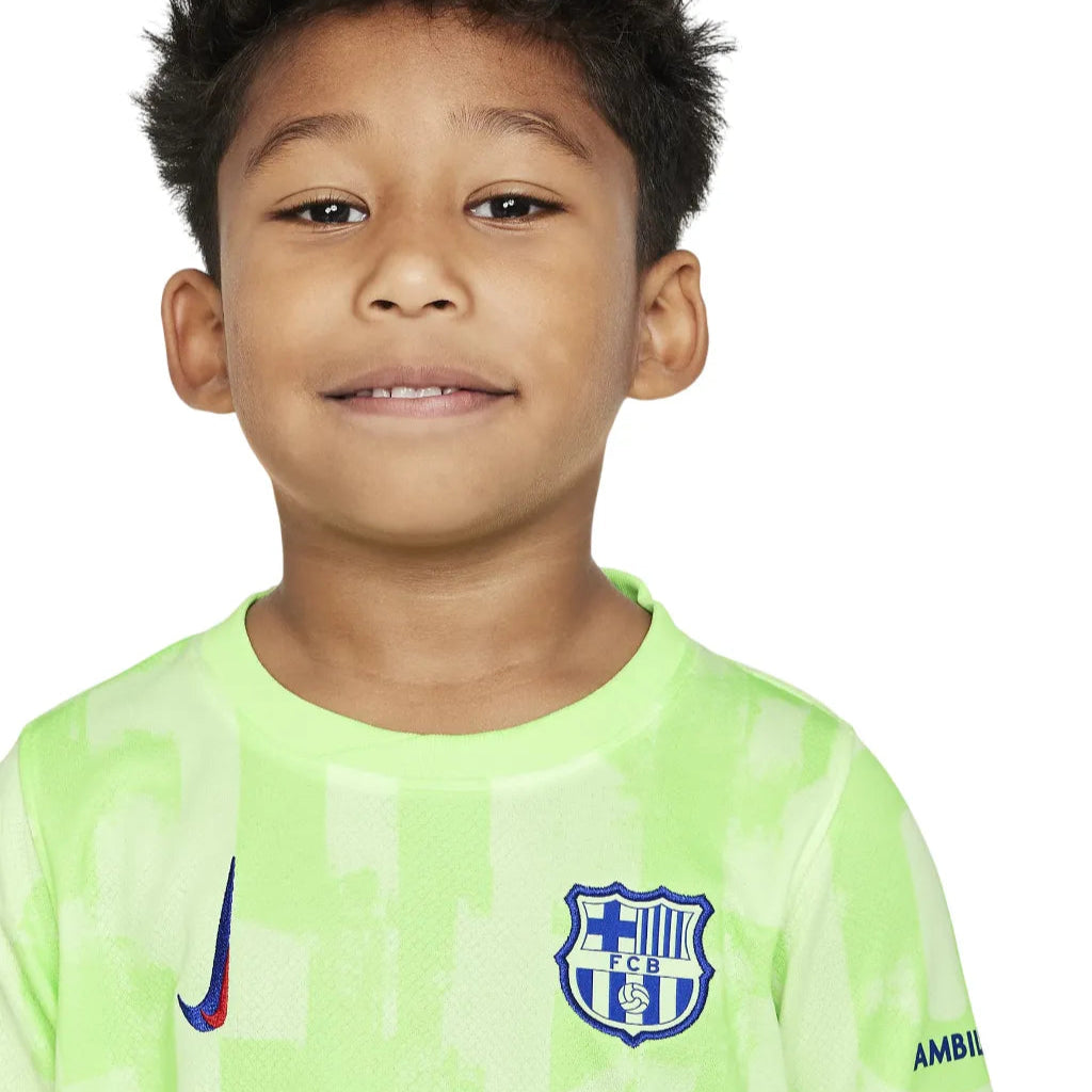 Camisa Barcelona 2024/25 Third - Kit Torcedor Infantil
