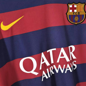 Camisa Barcelona 2015/16 Home - Manga Longa