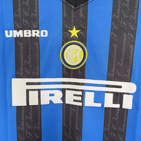 Camisa Inter de Milão 1997/98 Home - Manga Longa