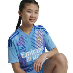 Camisa Real Madrid 2024/25 Goleiro - Kit Torcedor Infantil