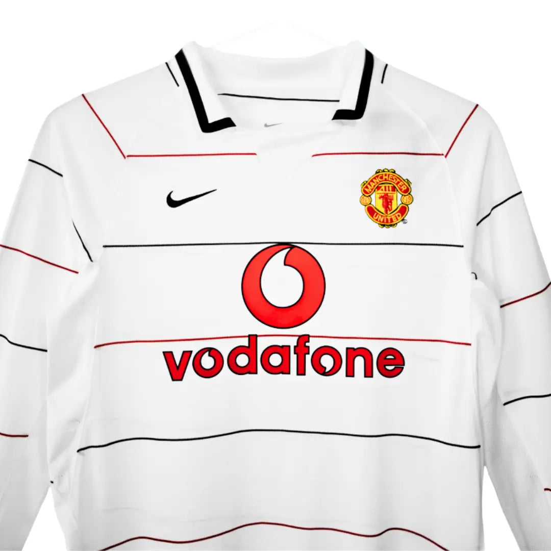 Camisa Manchester United 2004/05 Away - Manga Longa