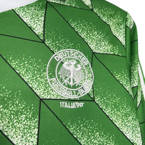 Camisa Alemanha 1990 Away - Manga Longa