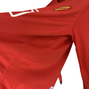 Camisa Manchester United 2007/08 Home - Manga Longa
