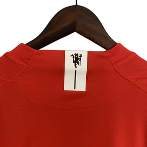 Camisa Manchester United 2007/08 Home - Manga Longa